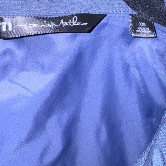 Travis Mathew Interlude Puffer Golf Vest / Jacket Sz 2XL Navy Blue - Picture 9 of 14